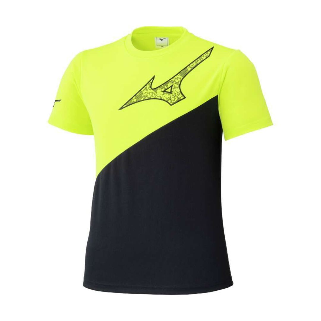 【抗菌防臭／防汚】GACHI Tシャツ イブニングプリムローズ×ブラック 120