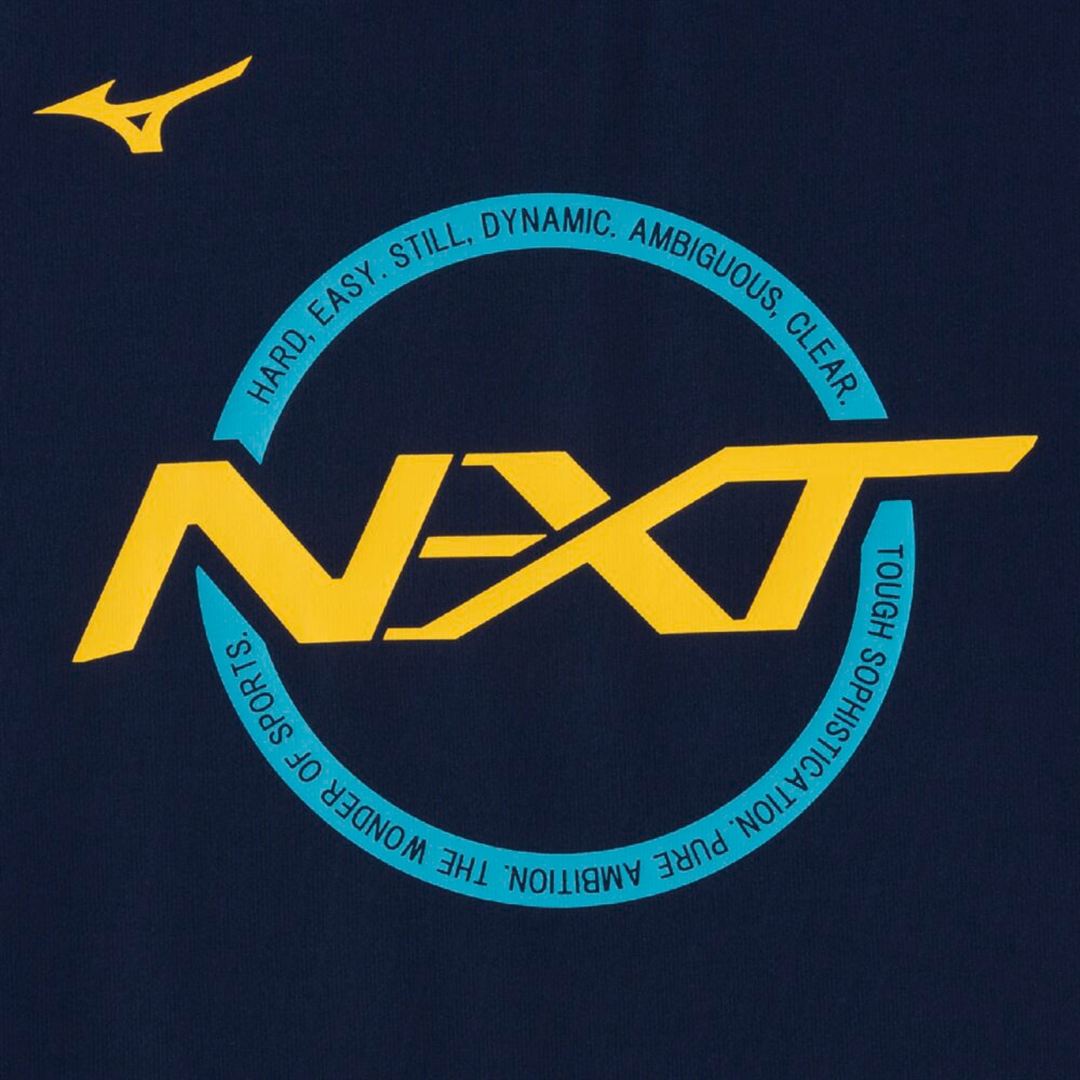 【抗菌防臭／防汚 】N-XT Tシャツ(長袖) ドレスネイビー 2XL