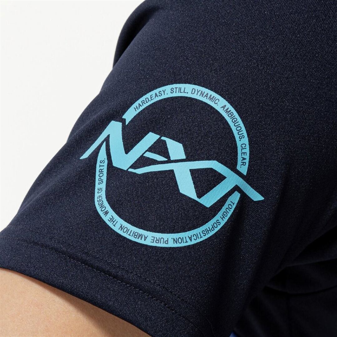 N-XT グラフィックTシャツ ディープネイビー S