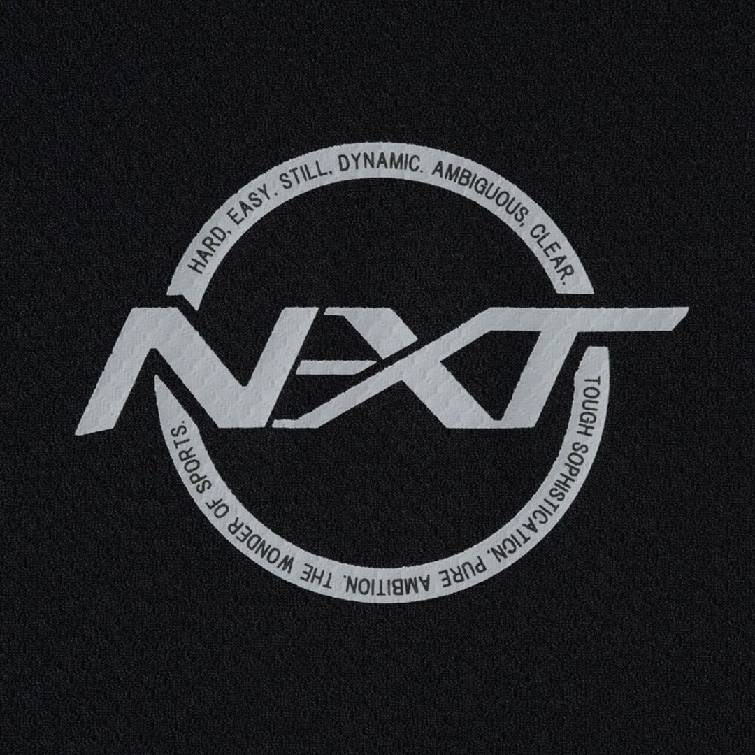 【接触冷感】N-XT アイスタッチTシャツ ブラック XL