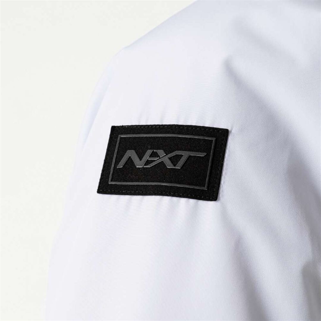 【吸湿発熱】N-XT 中綿ブレスサーモジャケット ホワイト XL