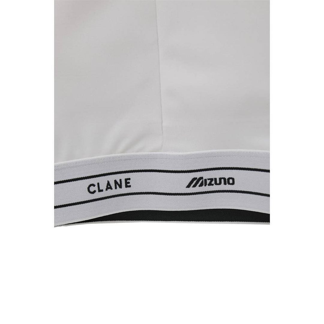 【CLANE】HALF ZIP LONG SLEEVE TOPS ホワイト 2