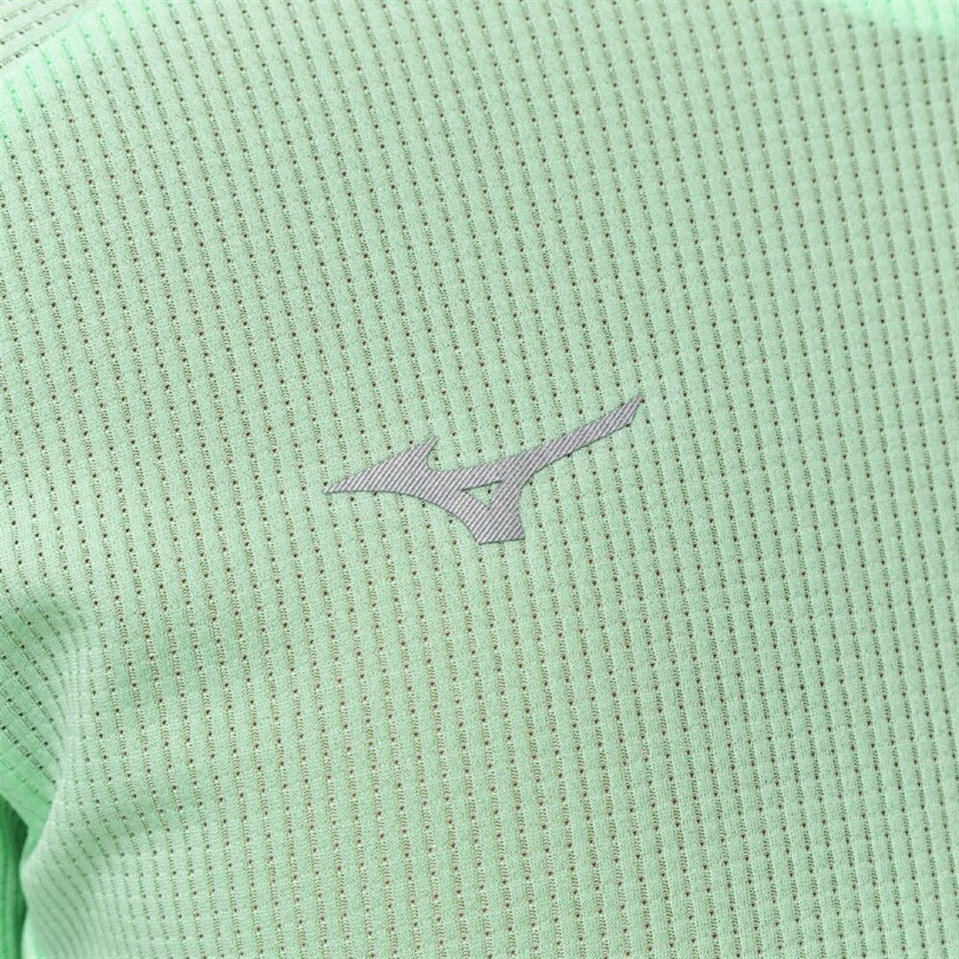 【汗処理／通気】ドライエアロフローTシャツ ネオミント S