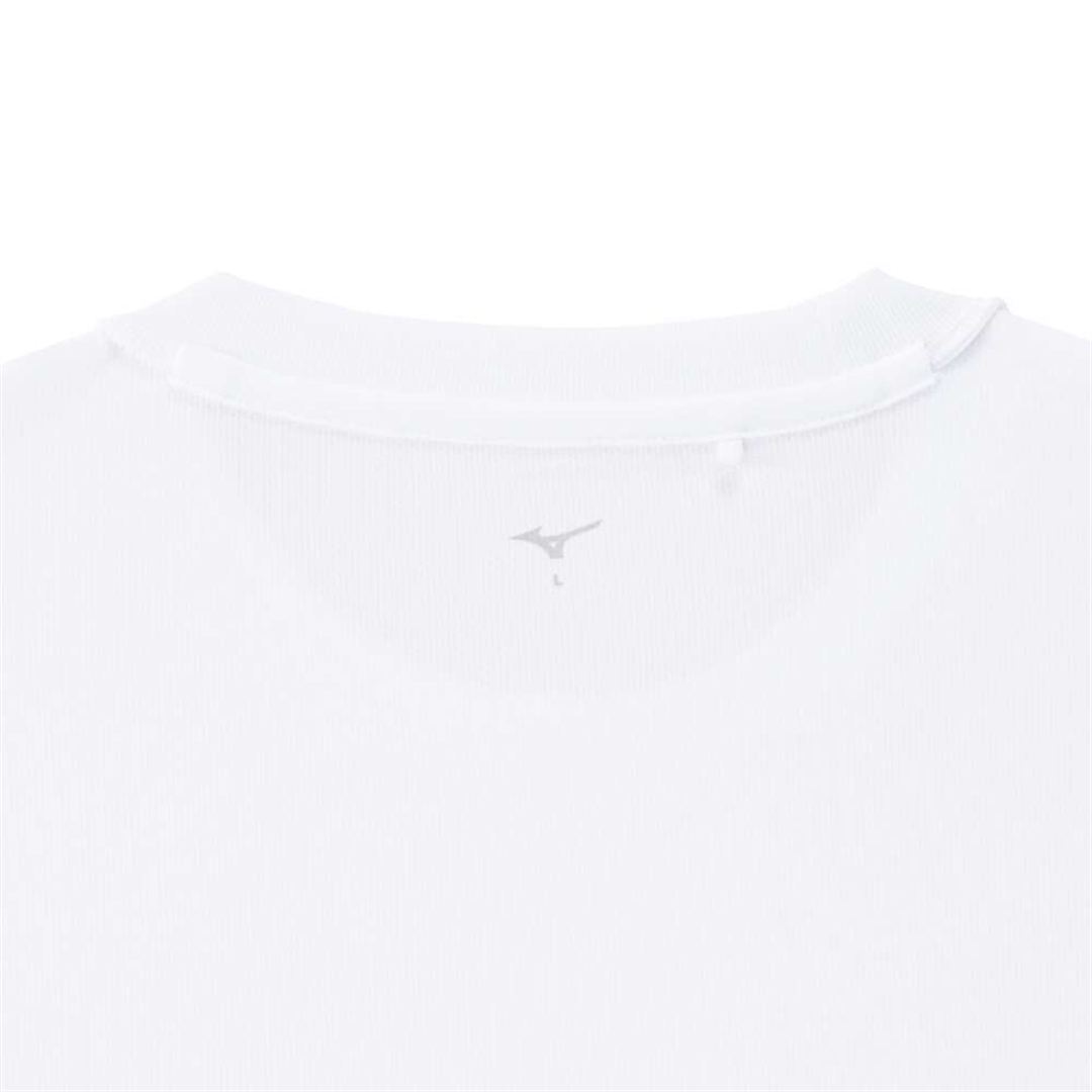 ナビドライTシャツ(半袖／丸首) ホワイト×ホワイト XL