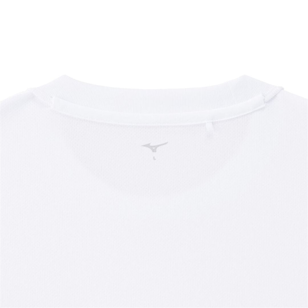 ナビドライTシャツ(長袖／丸首) ホワイト×ホワイト XL