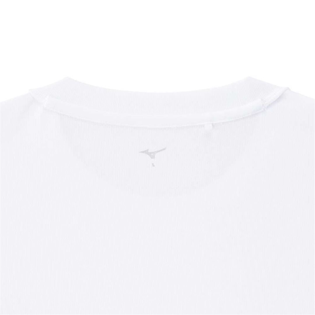 ナビドライTシャツ(長袖／切替) ホワイト×ブラック S