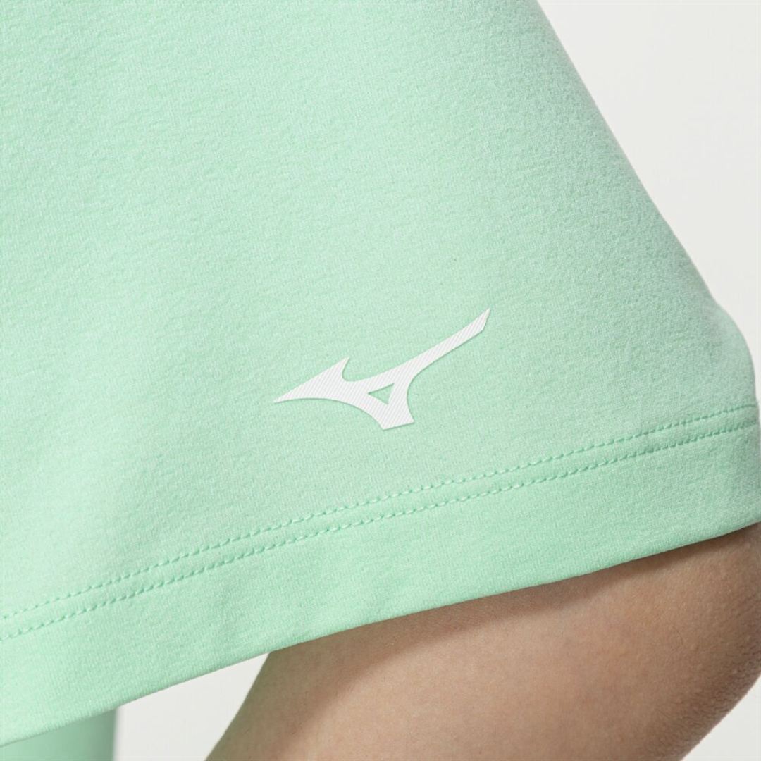 ソフトドライグラフィックTシャツ(ワイドシルエット) アクアグリーン S