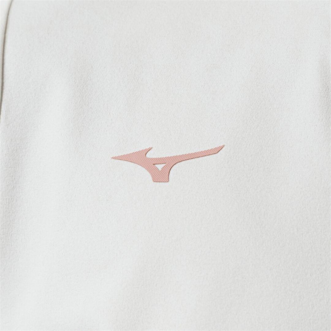 ソフトドライヘンリーネックTシャツ スノーホワイト S