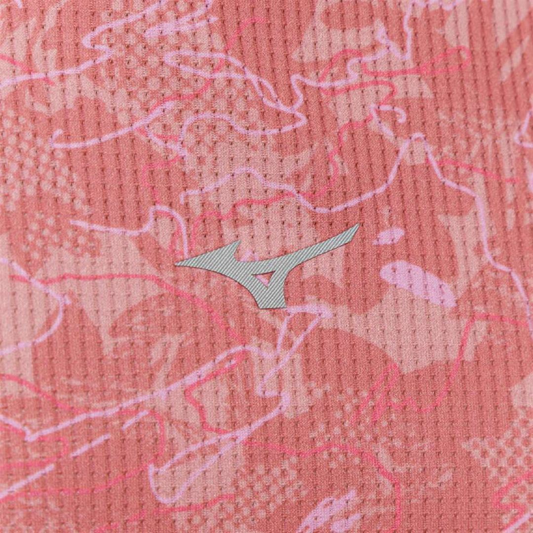 【汗処理／通気】ドライエアロフローTシャツ(ワイドシルエット) ランタナコーラル S