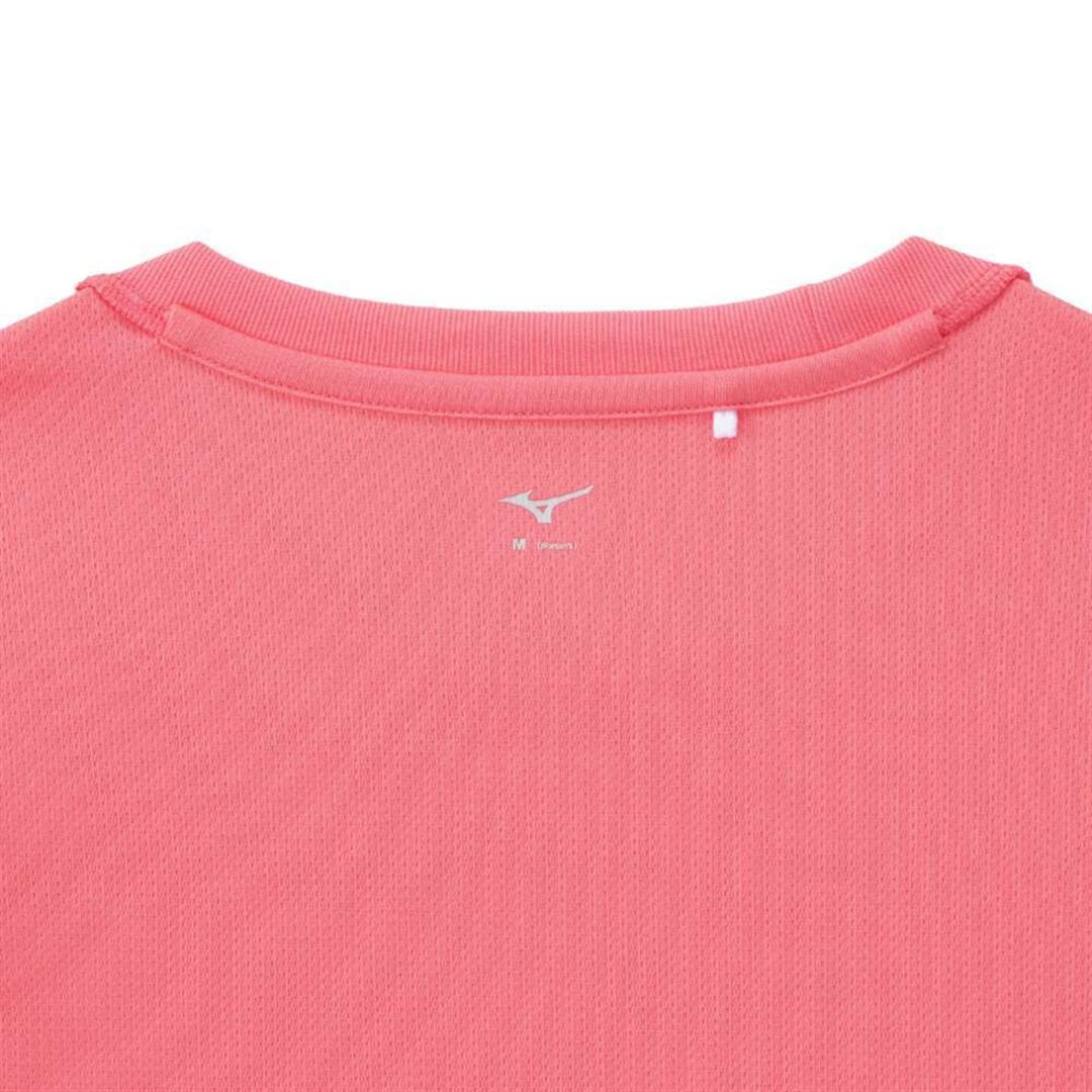 ナビドライTシャツ(半袖／丸首) ピンクレモネード×ホワイト S