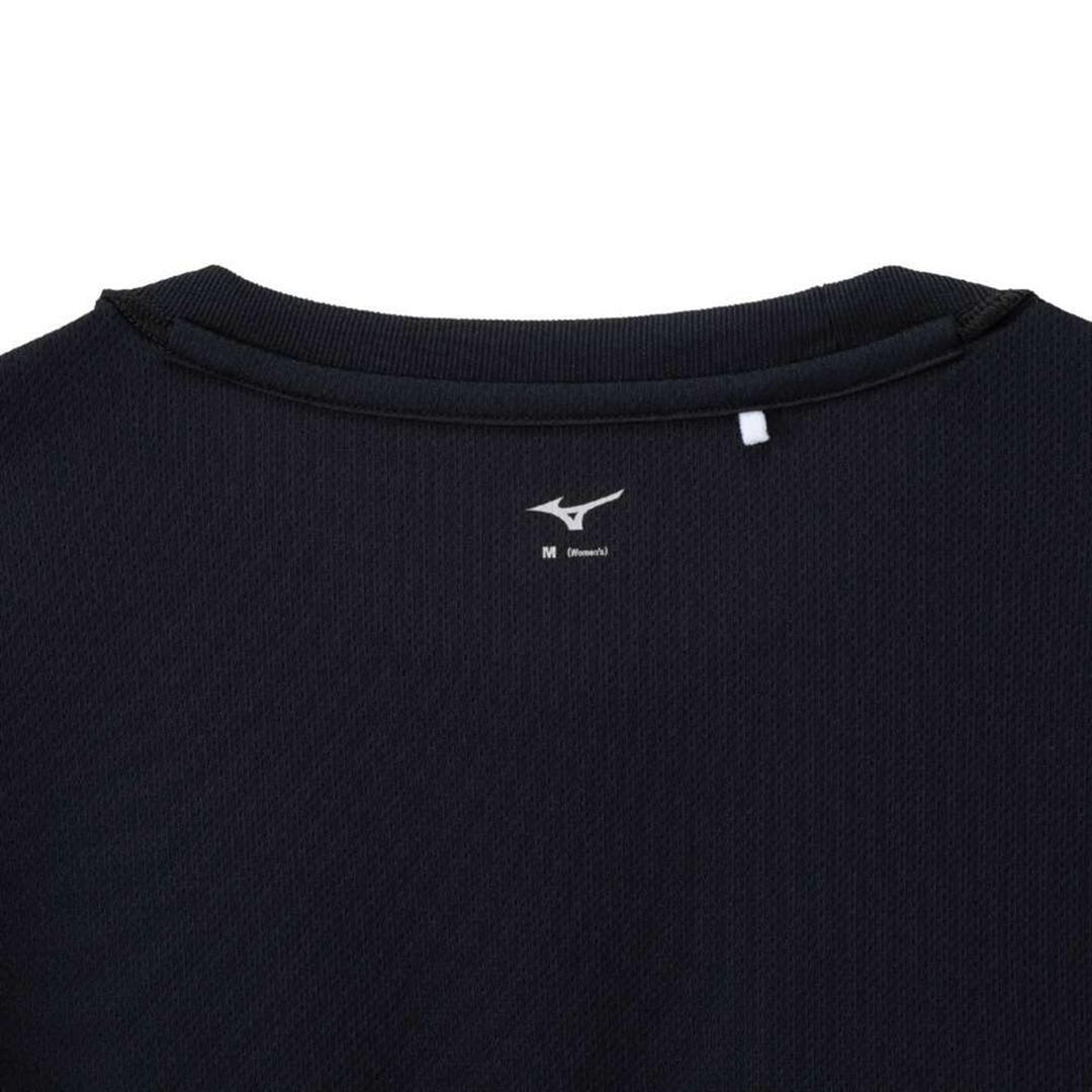 ナビドライTシャツ(長袖／丸首) ブラック×マゼンタ XL