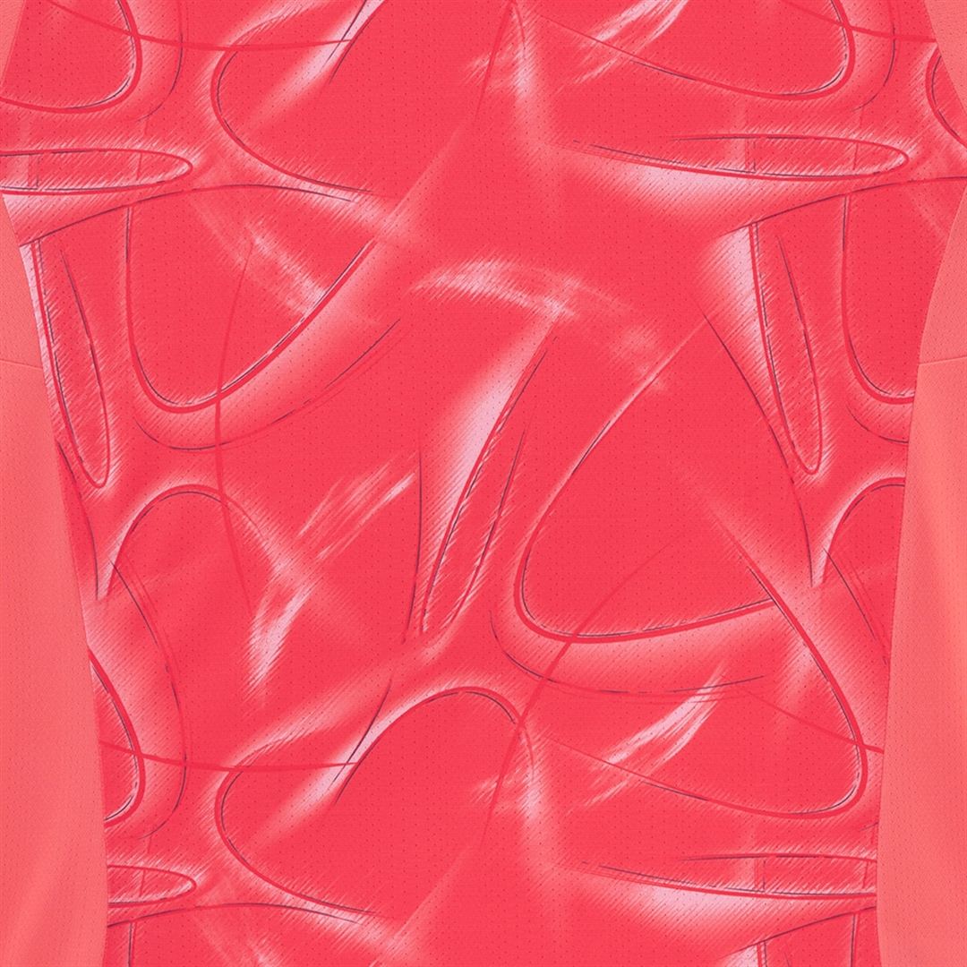 【汗処理／通気／軽量】ドライエアロフローライトTシャツ カリプソピンク 2XL