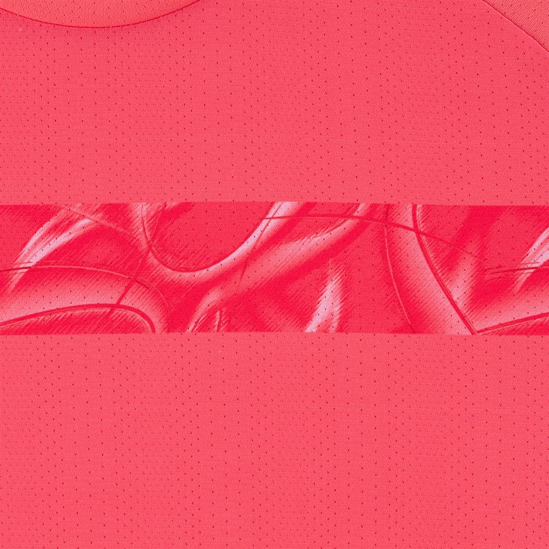 【汗処理／通気／軽量】ドライエアロフローライトTシャツ カリプソピンク XL