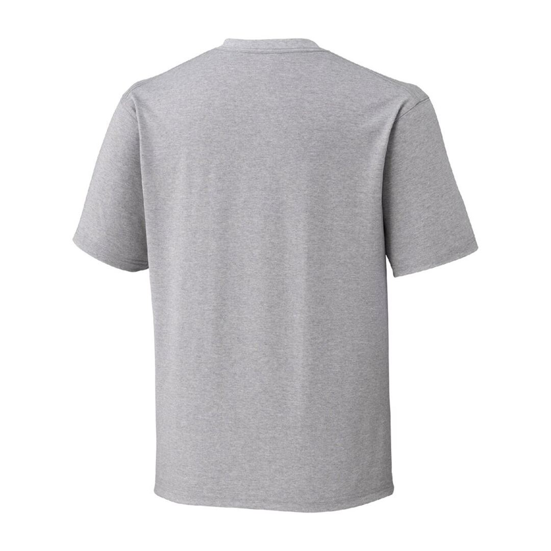 【ミズノ直営限定】THE MZ TEE ビッグロゴTシャツ 杢グレー XL