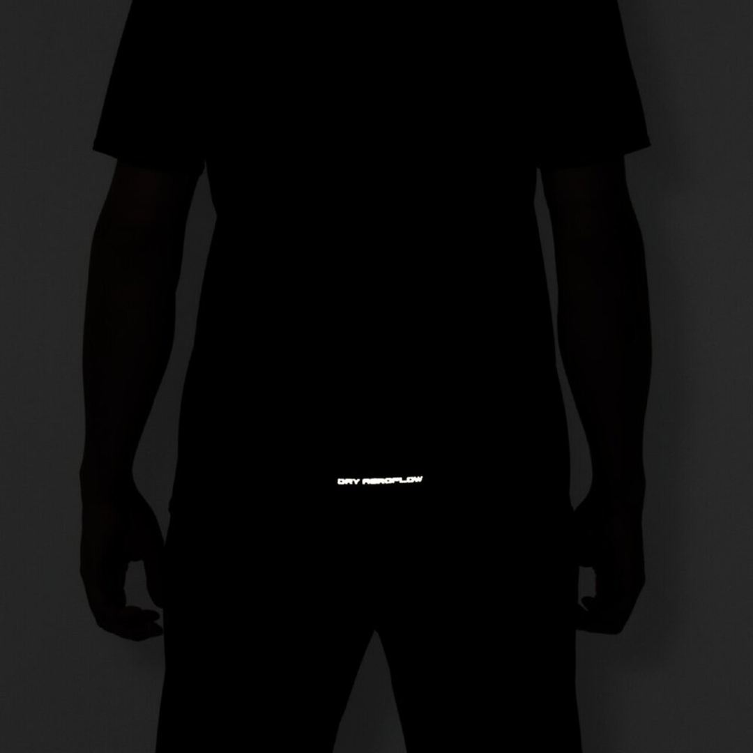【汗処理／通気】ドライエアロフローTシャツ ブラック XS