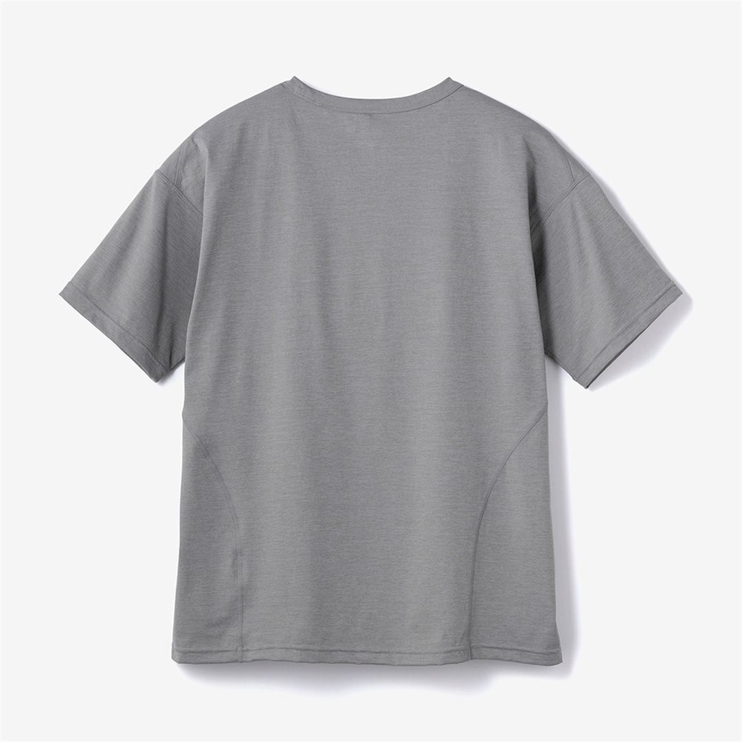 ストレッチソフトドライTシャツ フロストグレー XL