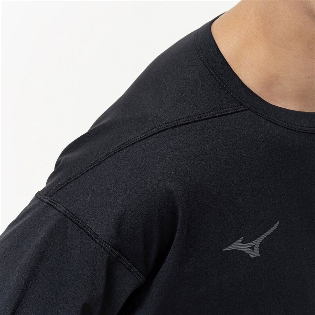 ストレッチソフトドライTシャツ ブラック XL