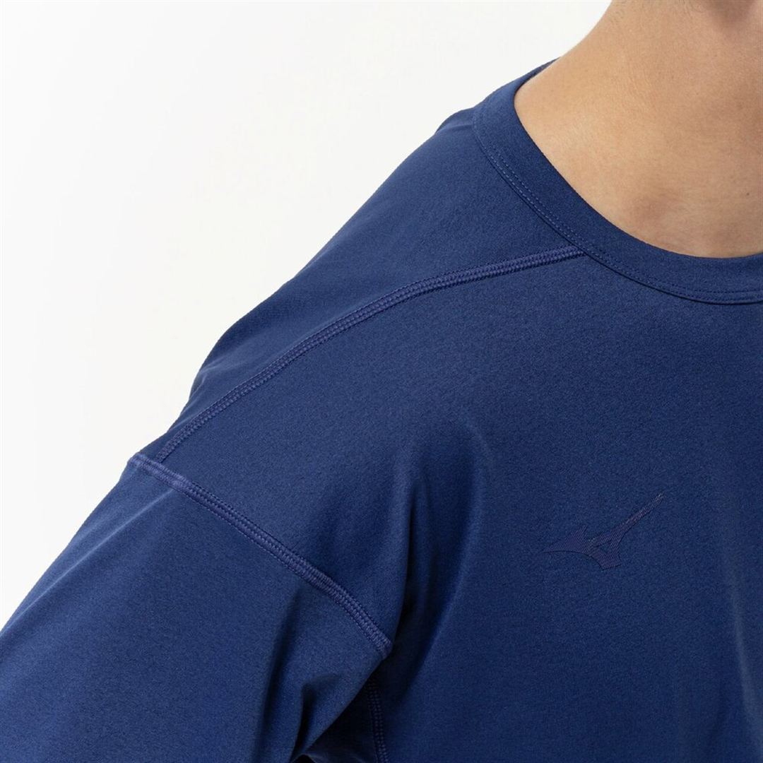 ストレッチソフトドライTシャツ エステートブルー XL