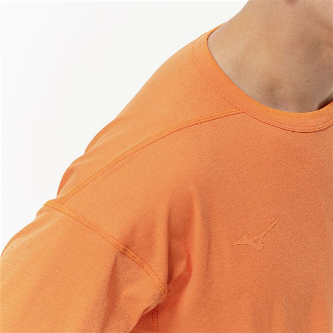 ストレッチソフトドライTシャツ サンセットオレンジ XL