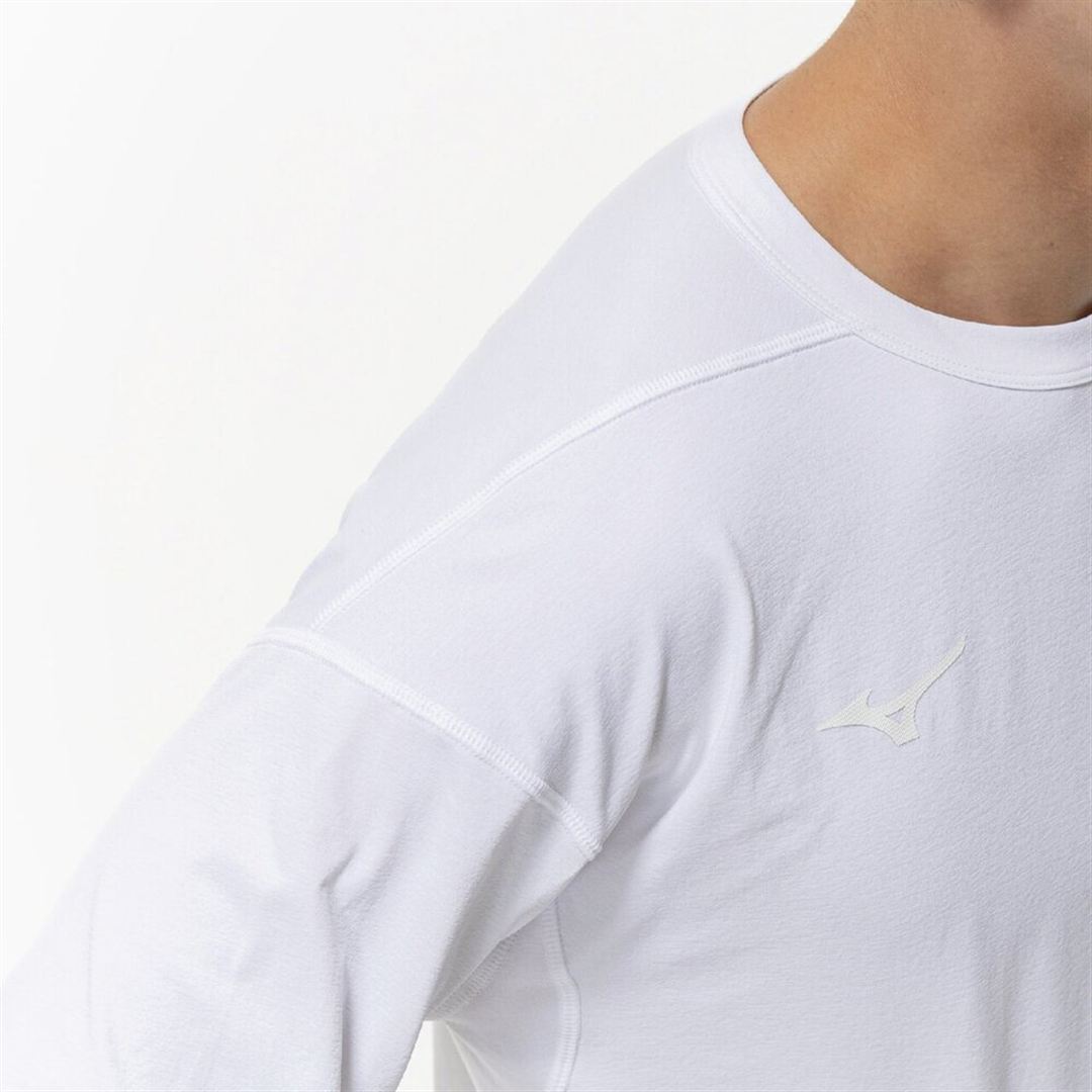 ストレッチソフトドライTシャツ(長袖) ホワイト XL