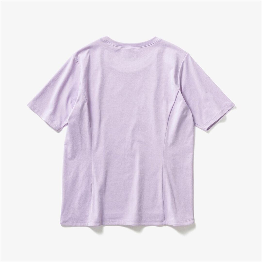 ストレッチソフトドライTシャツ ペールパープル XL