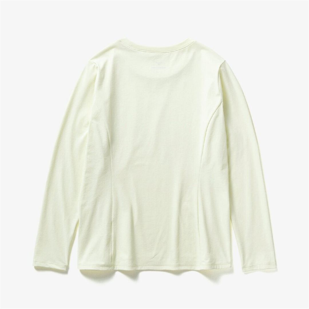 ストレッチソフトドライTシャツ(長袖) ソフトサンドイエロー S