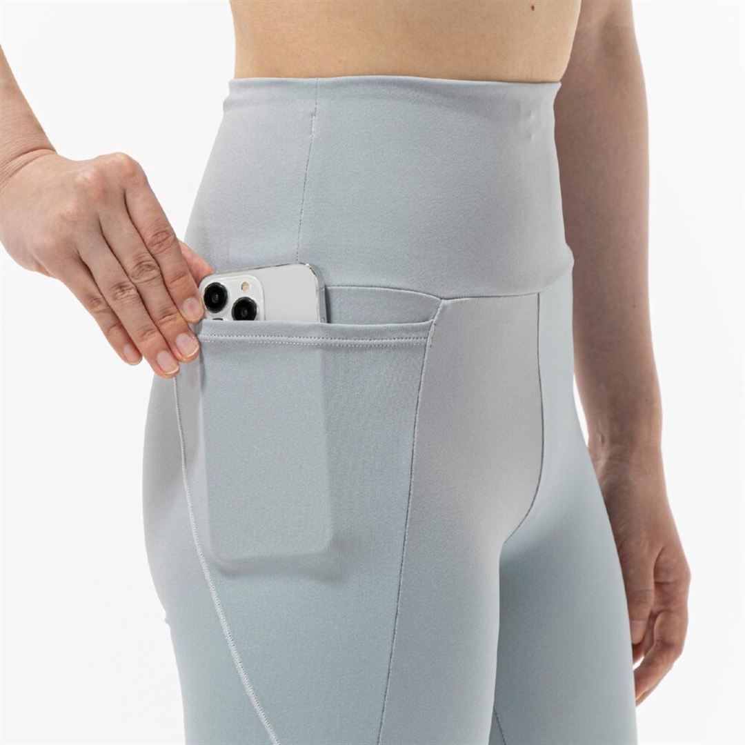タイツ グレイッシュサックス XL