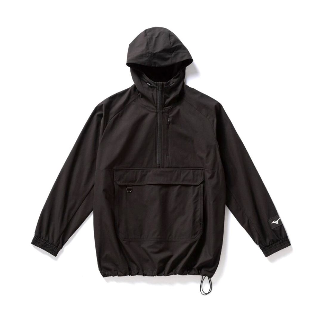 アノラックストレッチジャケット ブラック XS
