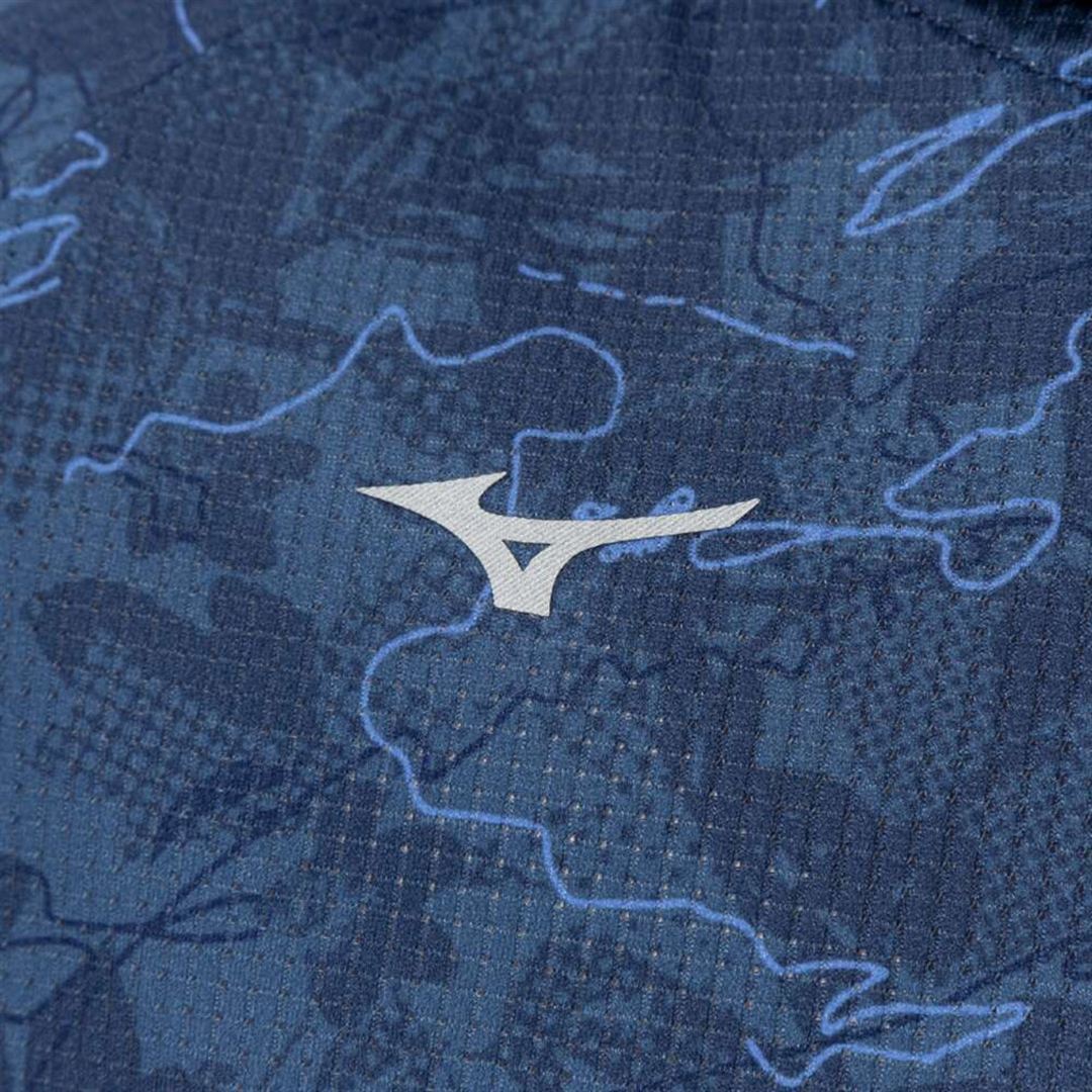 【汗処理／通気】ドライエアロフローフーディ ダークブルー XL