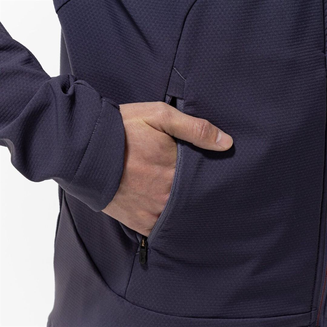 【ストレッチ／防風】テックシールドジャケット ライトネイビー 3XL