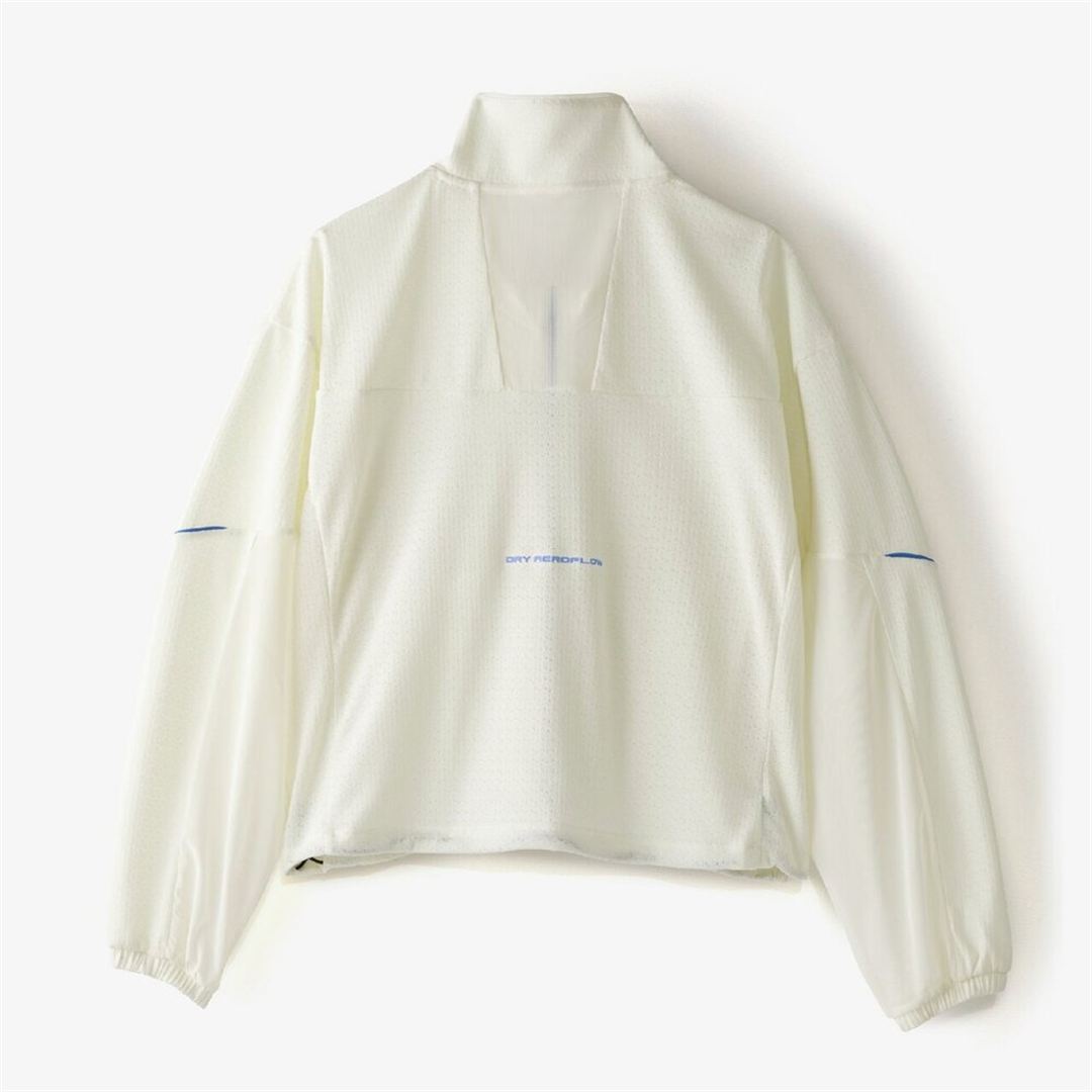 【汗処理／通気】ドライエアロフロージャカードジャケット ソフトサンドイエロー XL