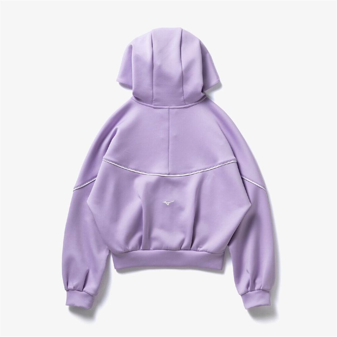 ピーチタッチスウェットフーディ ライラックパープル XL