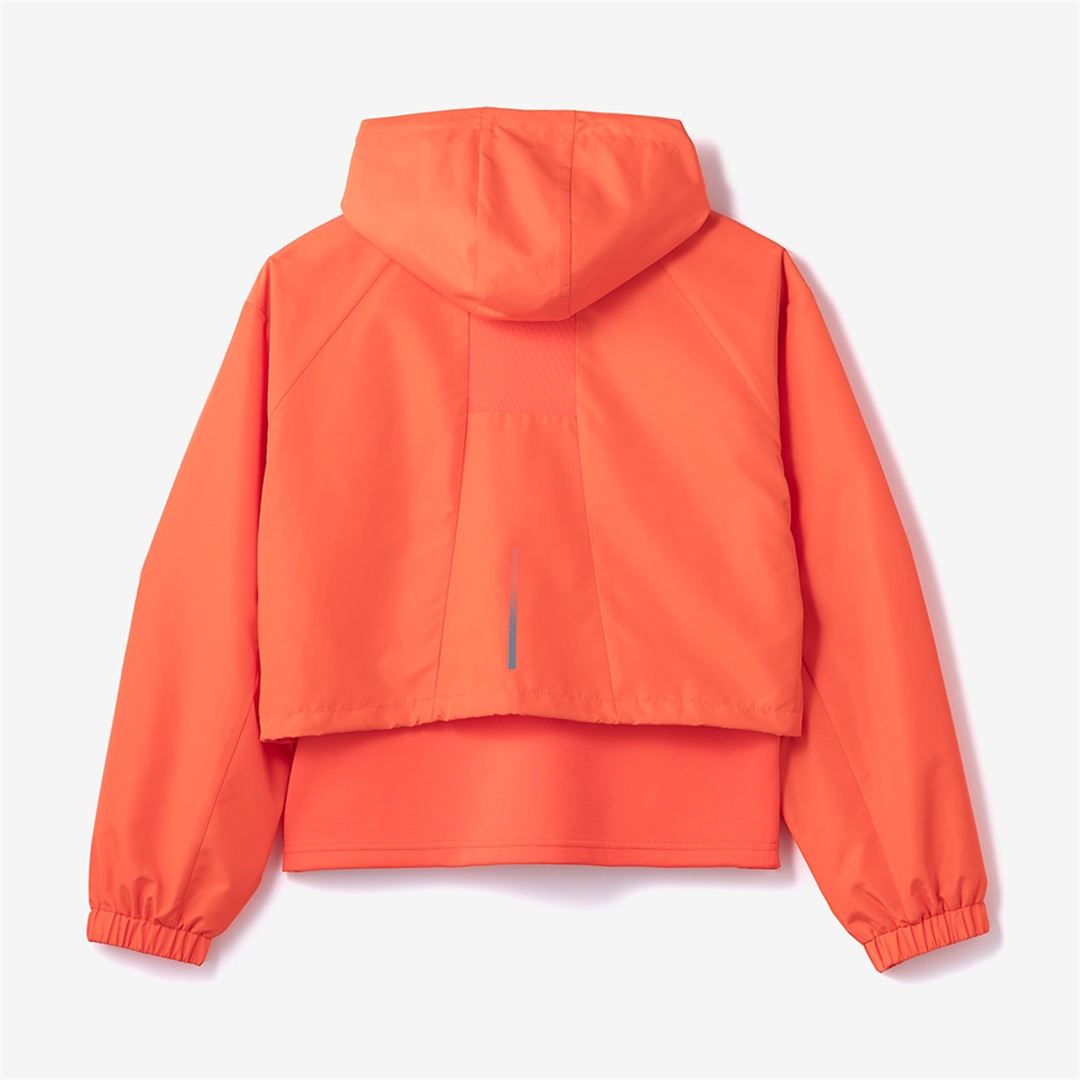 ハイブリッドフーディジャケット サンストーンオレンジ XL