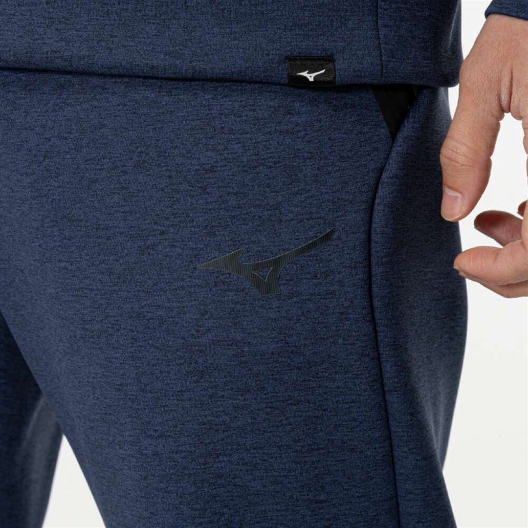 ストレッチスウェットパンツ ページエントブルー杢 XS