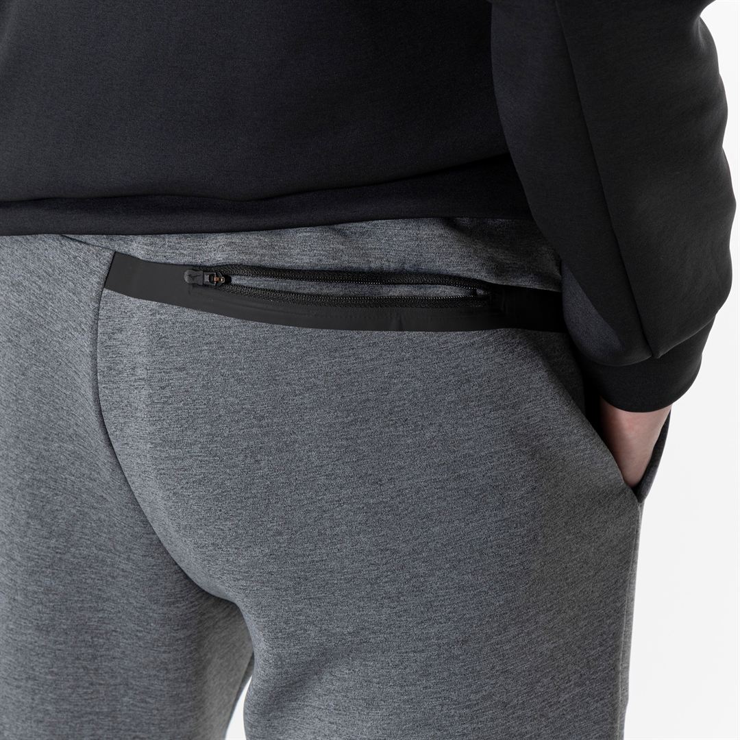 ストレッチスウェットスリムパンツ グレー杢 3XL