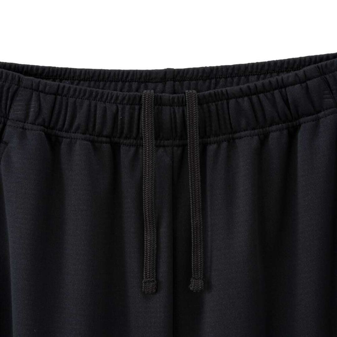 ナビドライ ニットロングパンツ ブラック×マゼンダ XL