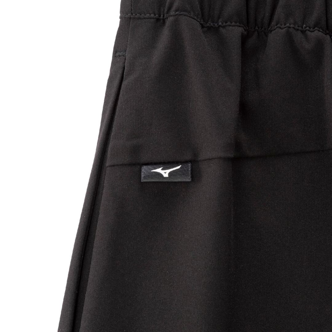 プルーフストレッチワイドパンツ ブラック S