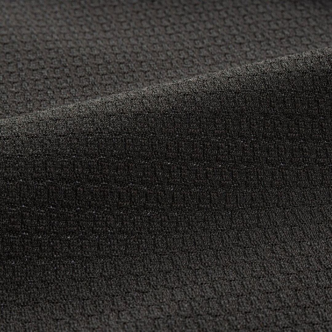 【汗処理／通気】ドライエアロフロージャカードハーフパンツ ブラック XS