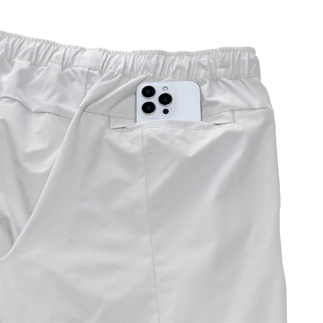 ストレッチウーブンハーフパンツ ドーングレー S