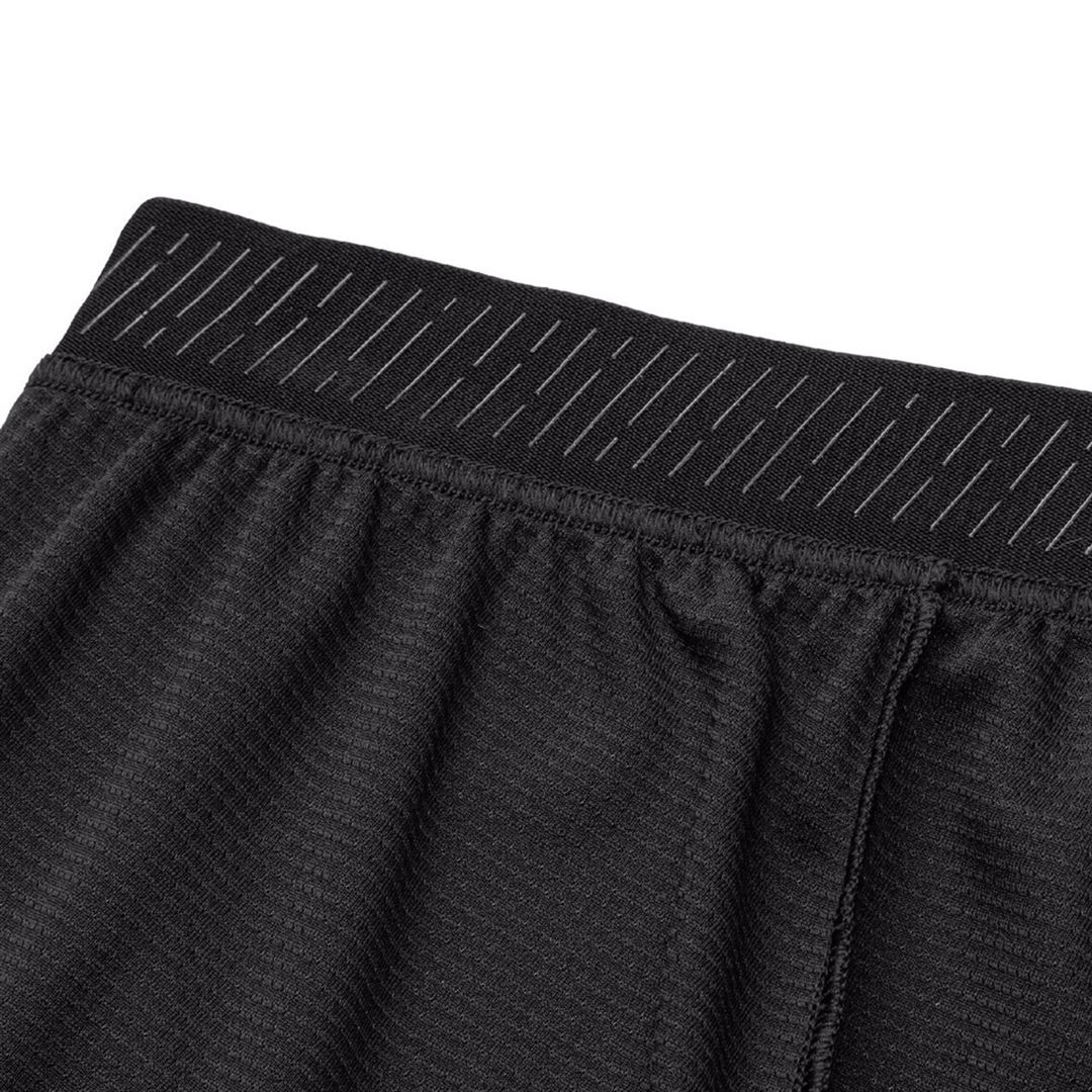 【汗処理／通気】ドライエアロフローハーフパンツ ブラック XL