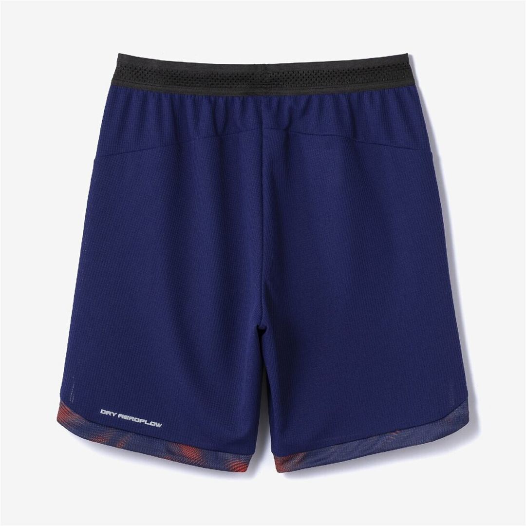 【汗処理／通気】ドライエアロフローハーフパンツ ビューコープブルー XL