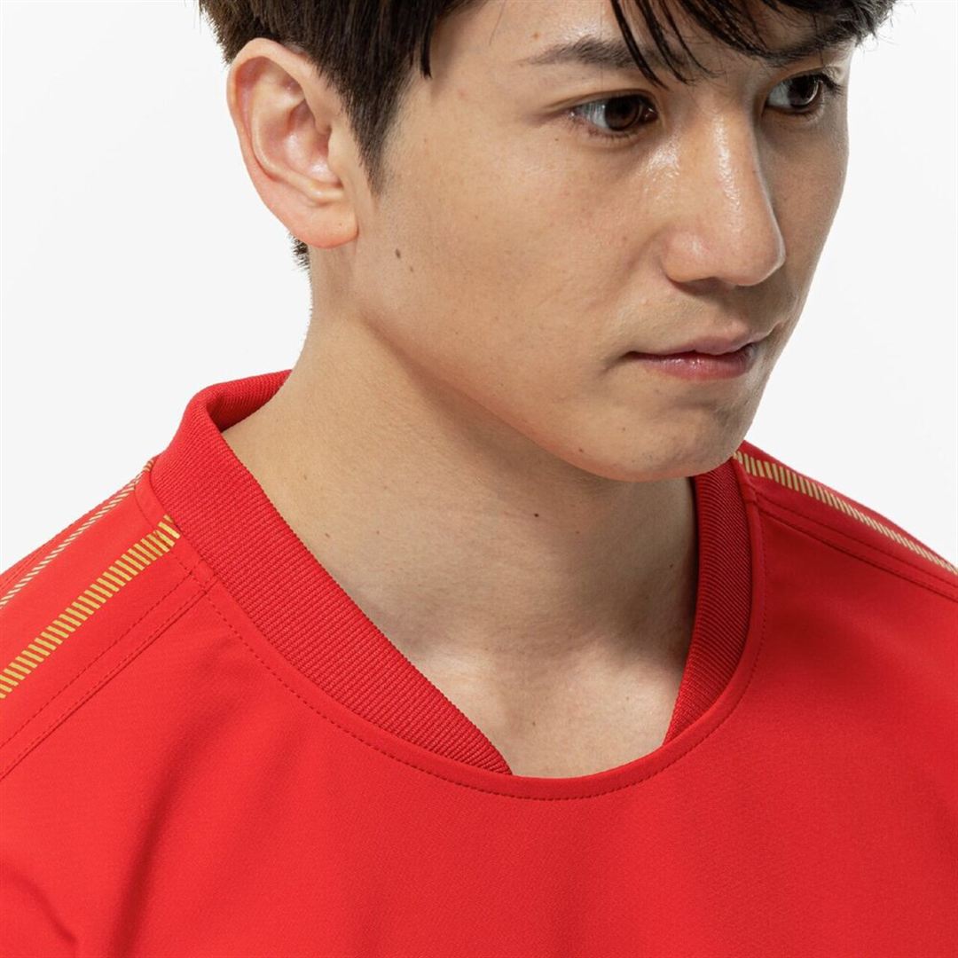 MCライン タフブレーカーシャツ チャイニーズレッド XL