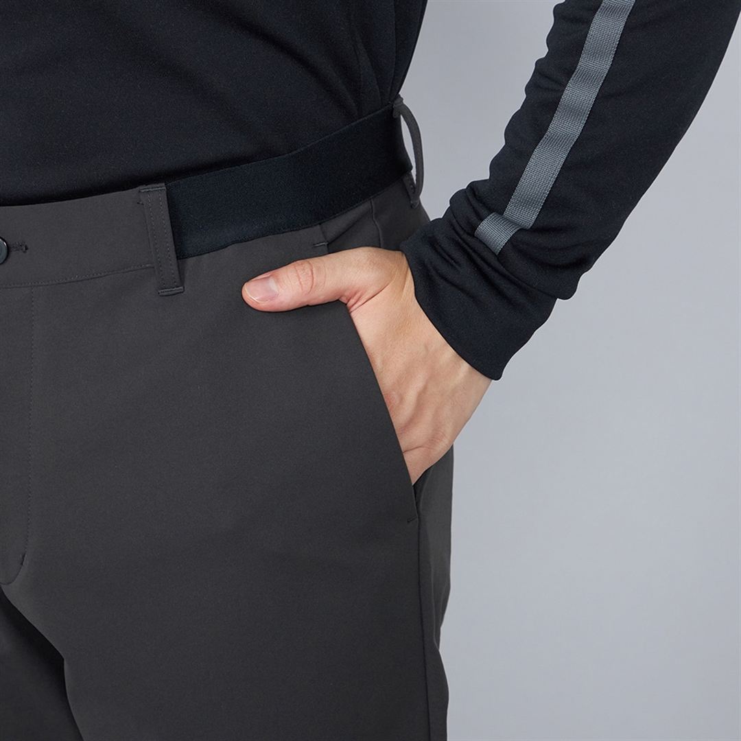 MIZUNO ソフトタッチストレッチパンツ チャコールグレー XL