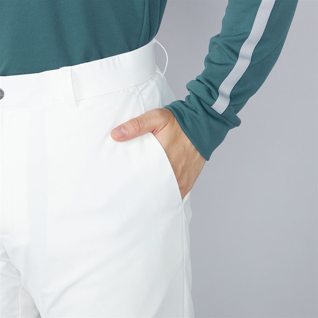 【吸湿発熱】MIZUNO ブレスサーモパデットロングパンツ ホワイト XL