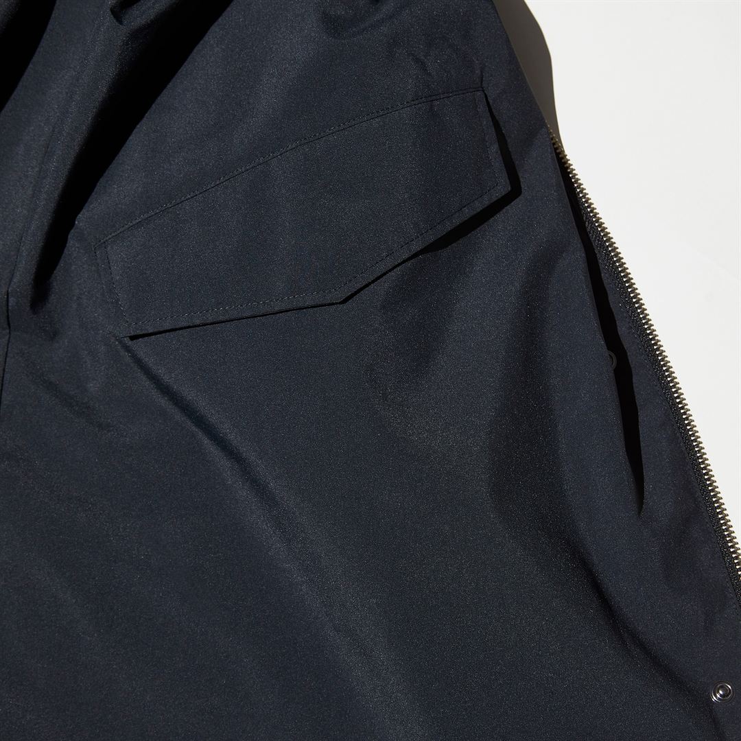 【吸湿発熱】Utile Mac／A.P.C.コラボコート ブラック XS