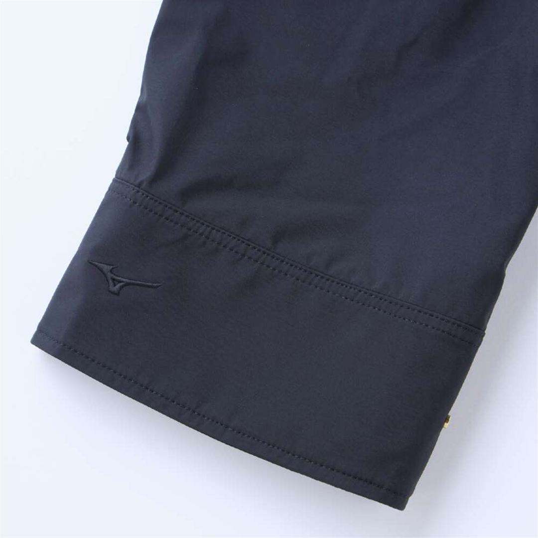 【ROPE／吸湿発熱】WINDSTOPPER ギャザーハーフコート ブラック 38