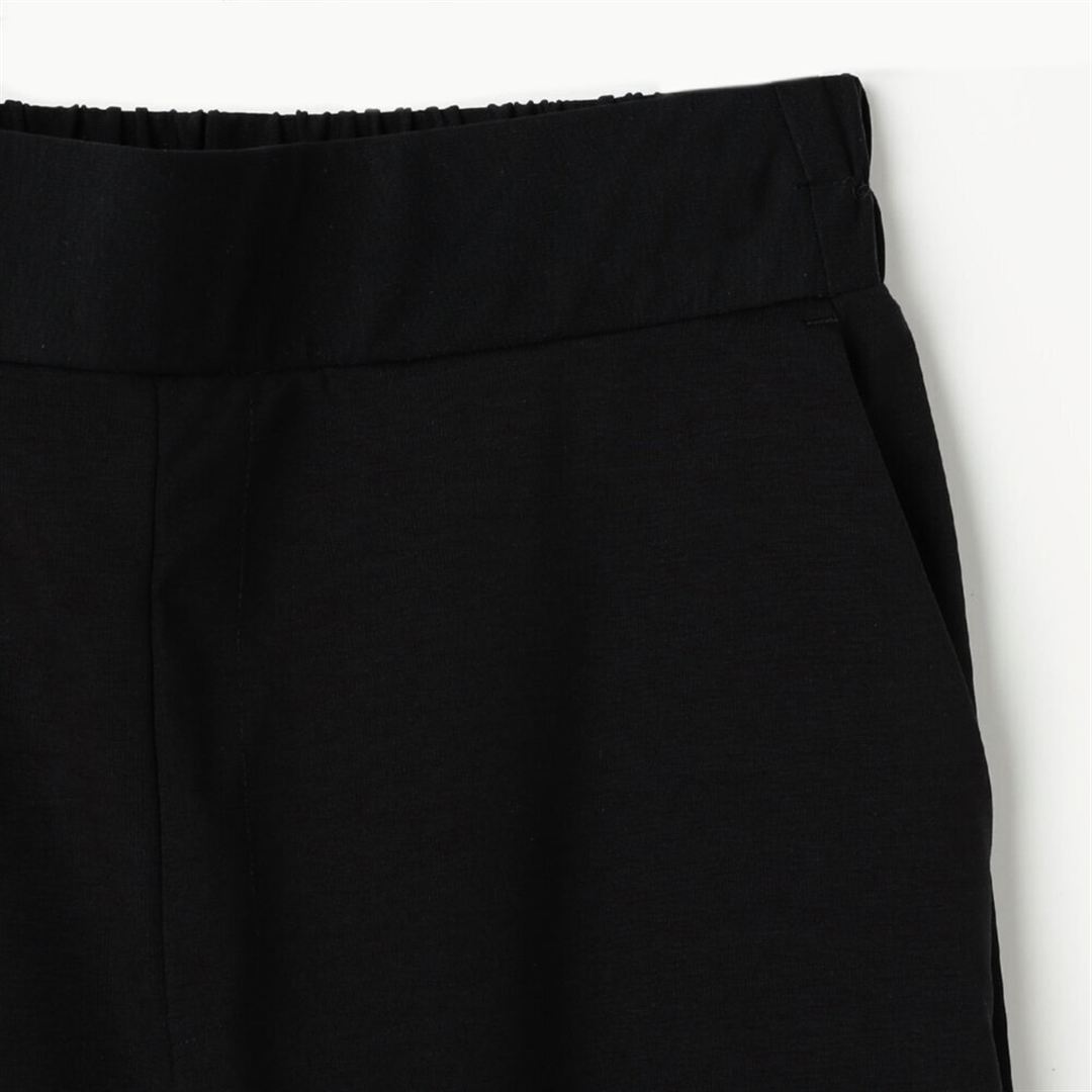 UVカットポンチテーパードパンツ ブラック S