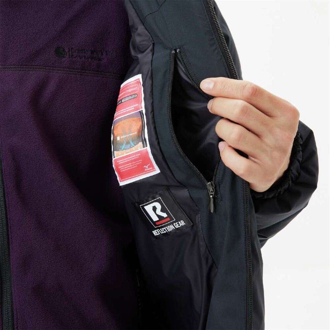 【吸湿発熱】WINDSTOPPER ダウラギリライトダウンジャケット ブラック M