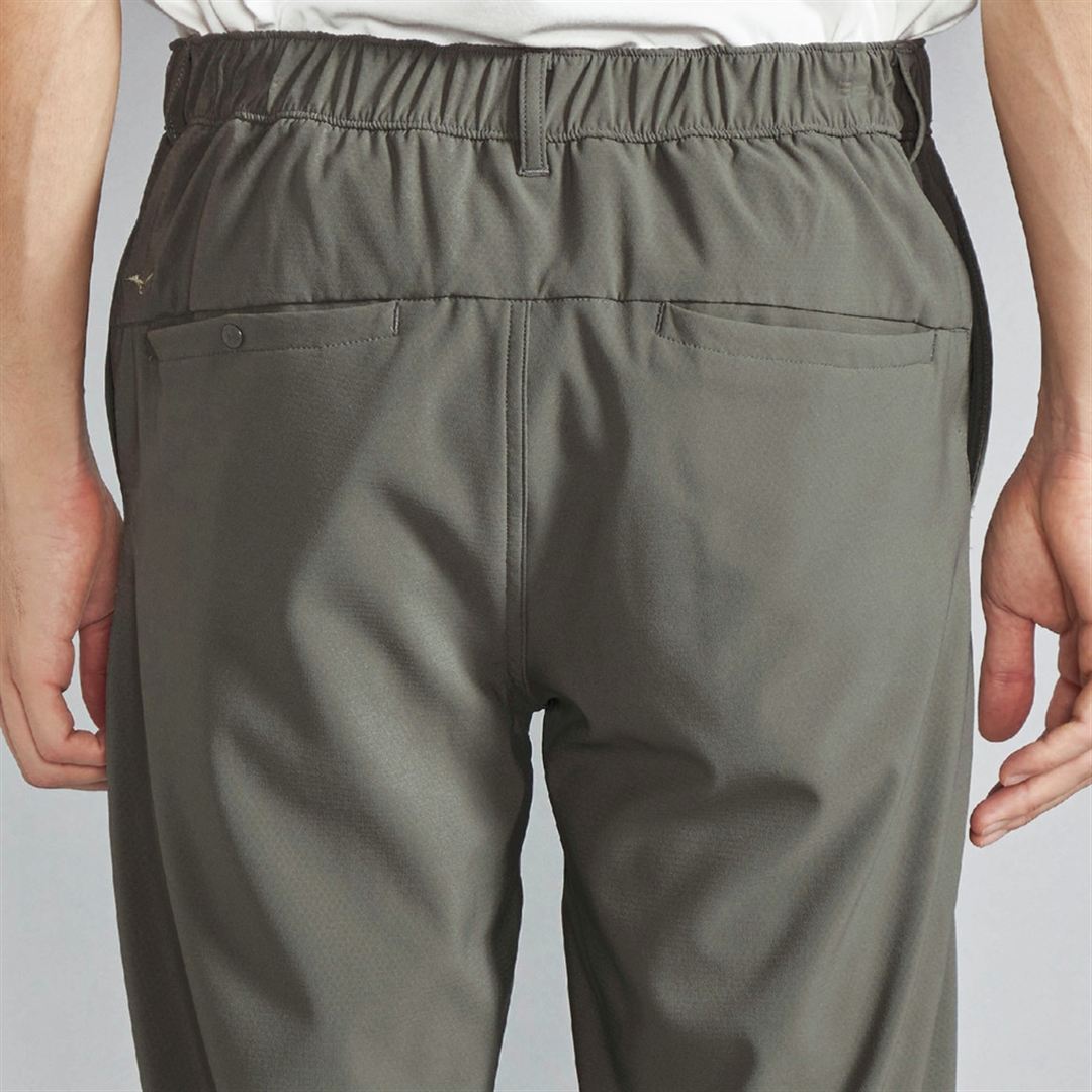 【ストレッチ／防風】MIZUNO BUDDYテックシールドテーパードパンツ ティーリーフ S