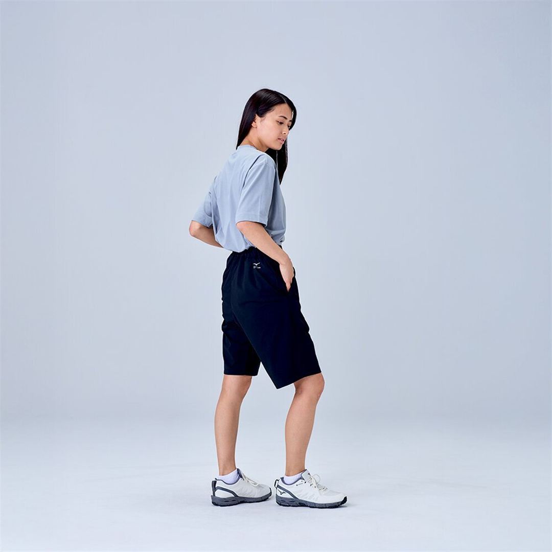 ハイストレッチ ハーフパンツ ブラック XL